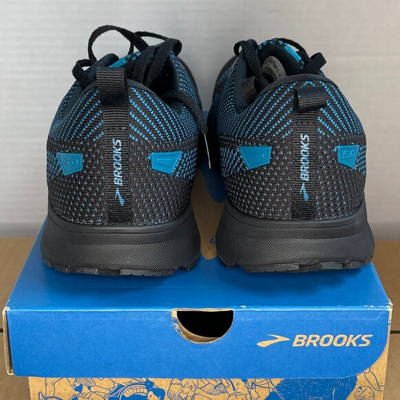 MEN\'S BROOKS REVEL 5 RUNNING SHOES (110374 1D 038) SIZE 10 COLOR BLACK/EBONY main image 6